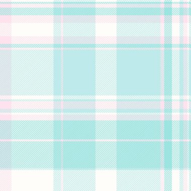 Bandananın ekose arka plan kumaşı, bireysellik tartan kontrol dokusu. Kanada tekstil deseni ışık ve kar renkleri paletinde pürüzsüz vektör.