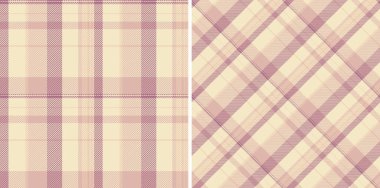 Ekose kumaş dokusuna sahip kumaş vektör arkaplanının kusursuz tartan deseni. Sonbahar renklerinde ayarlanmış. Döşeme trendleri.