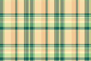 Herringbone arkaplan dokusu tartan, çizgi desenli ekose vektör. Sınırsız kumaş Pastel ve kehribar rengi paletinde tekstil kontrolü.