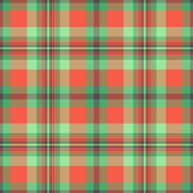 Desensiz ekoseli ekran, ekran kontrol şablonu ayarlanıyor. Britanya kumaş kumaş taşıyıcısı kırmızı ve yeşil renk paleti.