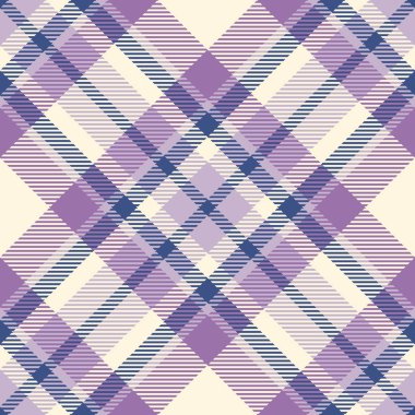 Geometrik kontrol kumaş vektörü, flanel tartan arka plan dokusu. Kalıp defteri ekose kumaş deseni mısır ipeği ve açık renk paletinde dikişsiz.