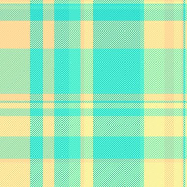 Pencere camı tartan arkaplan dokusu, ince kumaş taşıyıcı tekstil. Meksika 'nın kehribar ve gök mavisi renklerinde ekoseli ekoseli kontrol deseni.