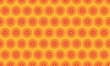 Kusursuz geometrik desen tasarımı. Soyut teknoloji geçmişi. Ağ arkaplanı, kumaş, kağıt baskı için basit vektör süslemesi.