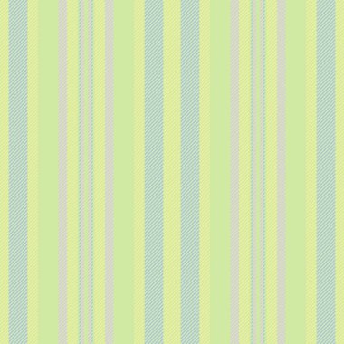Çizim dokusu kumaş vektörü, fiber desen arka planı. Gençlik çizgisi tekstil dikey yeşil ve açık renkli.