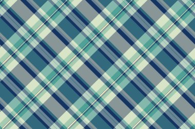 Rüya gibi ekoseli vektör tartan, örtülü şablon kontrolü kusursuz. Kalın tekstil arkaplan dokusu Pastel ve cyan renk paletinde.