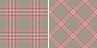 Tartan arka plan kumaşlı vektör tekstil kontrolünün kusursuz desenli ekoseli kumaşı. Modern günlük moda baskılarında en son trendler için toprak renkleri belirlendi.