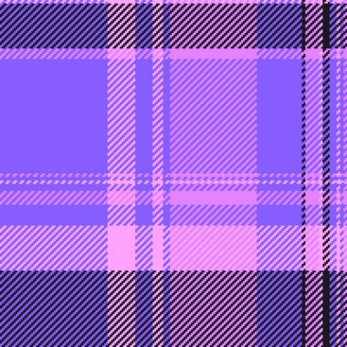 Minimalist dikişsiz ekose kumaş, kabile vektör desenli arka plan. Çivit mavisi ve siyah renk paletinde birinci sınıf tekstil tartan denetimi.