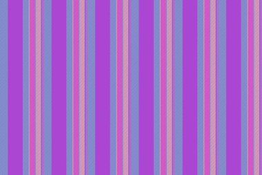 Konforlu desen, tekstil, dikey kumaş. Morumsu ve gök mavisi renk paletinde canlandırma vektörü pürüzsüz arkaplan deseni.