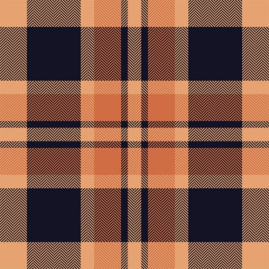Ekose kontrol kalıbı. Kusursuz kumaş dokusu. Tartan tekstil baskı tasarımı.