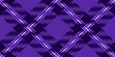 Oktoberfest ekose kumaş, bandana desenli kumaş. Mor ve koyu renk paletinde 40 'lı yılların renksiz tartan vektör arkaplanı.