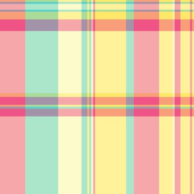 70 'lerin kumaş desenli, kumaş desenli, tartansız. Koltuk kırmızı ve sarı renk paletinde tekstil arka plan vektörünü kontrol et.