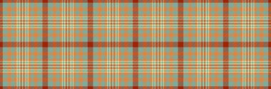 Doğrusal doku dikişsiz kumaş, ABD ekose arka plan deseni. Düğün vektör denetimi pastel ve turuncu renk paletinde tartan tekstil.