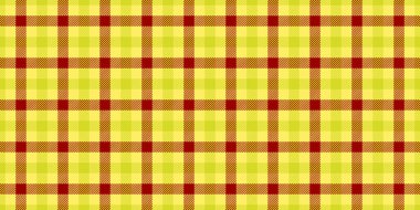 Şablon desenli ekose kumaş, çevrimiçi, dikişsiz kumaş. Sarı ve kireç rengi paletinde kum vektörü tartan arkaplan kontrolü.