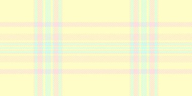 Düzensiz tekstil vektörü, yatay doku dokusu kumaşı. Banyo tartan ekose ekoseli arka plan açık ve badem rengi paleti.