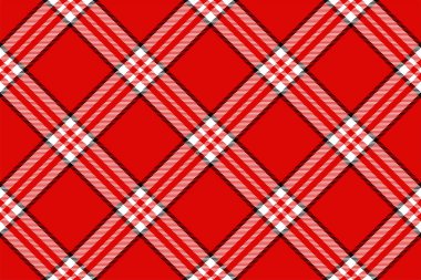 Tartan ekoseli arka plan, çapraz kontrol, kusursuz desen. Tekstil baskısı için vektör kumaş dokusu, ambalaj kağıdı, hediye kartı, duvar kağıdı düz tasarım.
