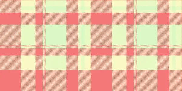 Ekose kumaş izi, neşeli tekstil özgeçmiş kontrolü. Işık ve kırmızı renk paletinde kesiksiz desenli tartan.