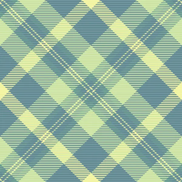 Folklor tekstil arka plan dokusu, bahar kontrolü kusursuz vektör. Pastel ve cyan renk paletinde kumaş tartan desenler paketleniyor.