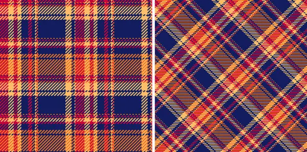 stock vector Background texture seamless of pattern textile tartan with a fabric plaid check vector. Set in sunset colours for book cover design ideas.