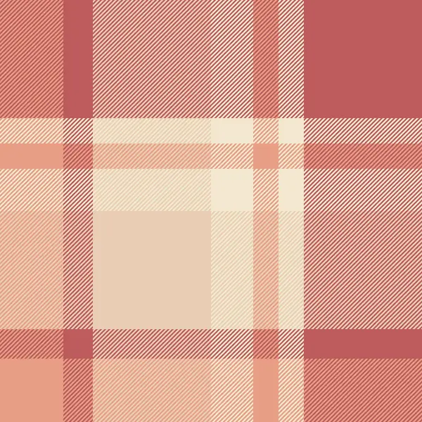 Hassas ekose kumaş, erkek gömleği arka planı kusursuz desen. Kart tekstil kontrol vektörü ışık ve kırmızı renk paletinde.