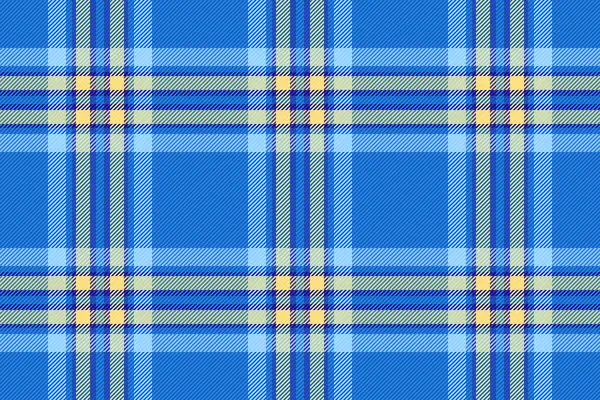 Kalıtsal kumaş kontrolü, minimum vektör geçmişi kusursuz. Festival desenli tekstil kumaşı mavi ve cyan renk paleti ile tartan.