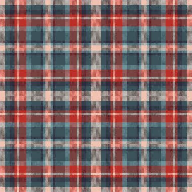 Ekose desenli. Kumaş dokusunu kontrol et. Vektör tekstil baskı tasarımı.