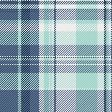 Kırışık desenli kumaş, ekose kumaş dokusu. Meksika arkaplan tartan kontrol mavi ve açık renk paleti tekstil.