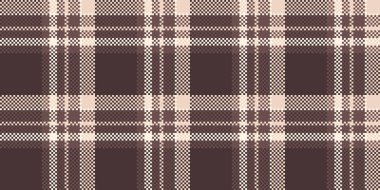 Paketleme arkaplan dokusu deseni, tekstil vektörü pürüzsüz. Kürklü kumaş ekose, koyu renk ve pastel renk paleti..