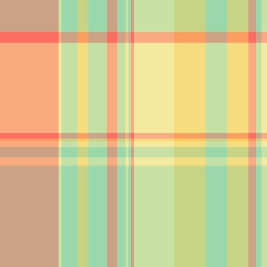 Beyefendinin tartan dokusu, eski vektör kumaş kontrolü. El yapımı ekosesiz desenli tekstil ışık ve turuncu renk paleti.