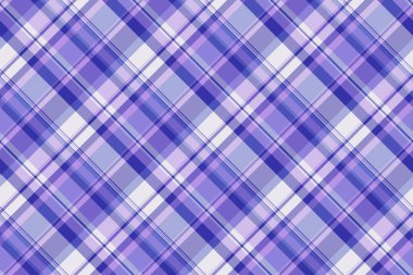 Grunge tartan arkaplan kumaşı, aşağı vektör deseni pürüzsüz. Dikdörtgen ekose kumaş desen denetimi çivit ve açık renk paleti.