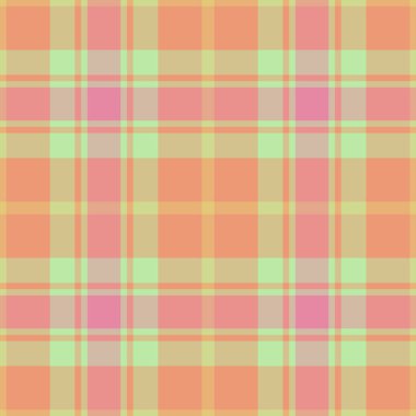 Kusursuz bir çek, pürüzsüz kumaş ekose arka plan. Kehribar ve turuncu renk paletinde renk dokusu tekstil deseni.