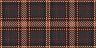 Boşluk kontrolü dokusu pürüzsüz, güzel desenli tartan kumaşı kopyala. Çevrimiçi arkaplan tekstil vektörü ekoseli gri ve koyu renk paleti.