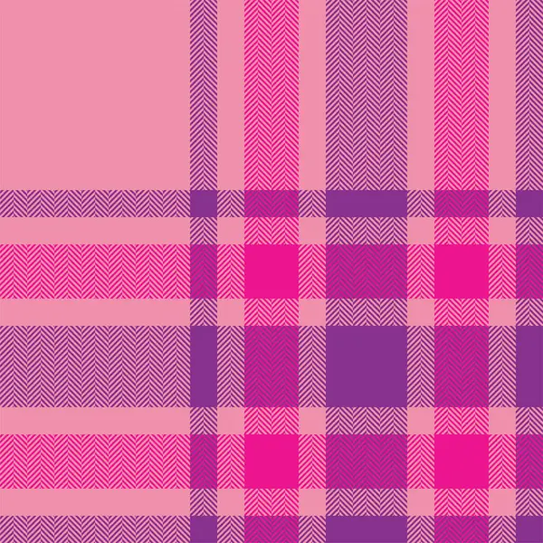 Ekose kontrol deseni pembe. Kusursuz kumaş dokusu. Tartan tekstil baskı tasarımı.