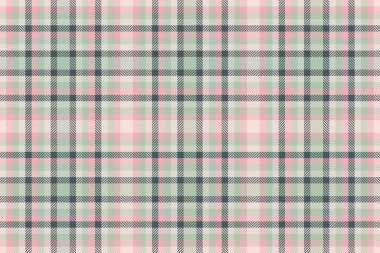 Boş vektör kumaş ekose, Japon tekstil desenli tartan. Pastel ve açık renk paletinde şekil dokusu arkaplan kontrolleri.