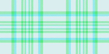 Platform kontrollü ekose desen, genç tekstil dikişsiz desen. Açık ve yeşil renk paletinde çok renkli tartan kumaş arkaplan vektörü.