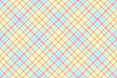 Dikilmiş tartan tekstil dikişsiz, 1960 'ların arka plan modeli vektörü. Doku kumaş ekoseli ışık ve kireç rengi paleti ile kontrol ediliyor.