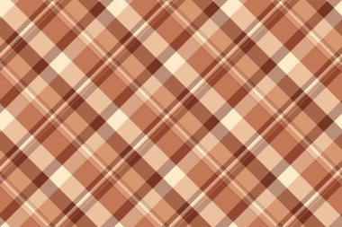 İtalyan ekoseli, bandana tekstil vektör arka planı. Site doku dokusunu turuncu ve kırmızı renk paletinde kontrol et.