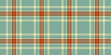 Idyllic doku kontrolü tekstil, çizgili kumaş vektör ekoseli. Işık ve turuncu renk paletinde büküm arkaplanı renksiz desen.