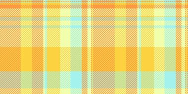 Dekorasyon kumaş geçmişi, noel kartı, dikişsiz tekstil çeki. 20 'lerin desen desenli ekose turuncu ve limon rengi paleti.