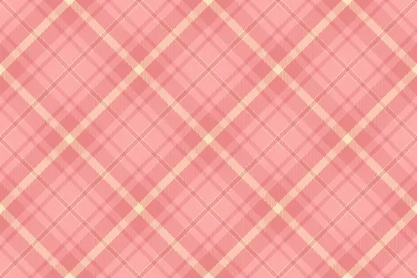 stock vector Baby pattern vector texture, checks check fabric textile. Realistic seamless background plaid tartan in red and light colors palette.