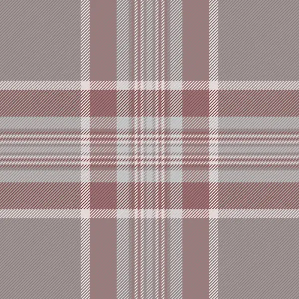 Tartan deseni desensiz, desensiz, vektör kontrollü, pastel ve gri renklerde tekstil kumaşı..