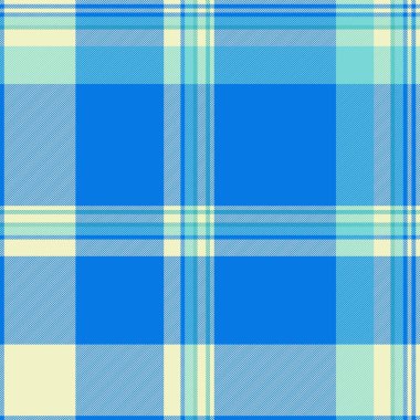 Boyut desenli tartan kumaş, ekoseli ekoseli kumaş. Cyan ve açık renk paletinde moda arka plan tekstil dokusu.