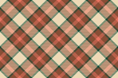 Tartan ekoseli arka plan, çapraz kontrol, kusursuz desen. Tekstil baskısı için vektör kumaş dokusu, ambalaj kağıdı, hediye kartı, duvar kağıdı düz tasarım.