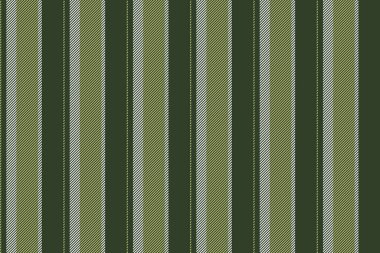 Folk desenli tekstil, duvak dikey kumaş vektörü. Koyu renk ve kireç rengi paletinde renksiz arkaplan çizgileri.