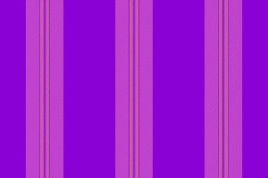 Arka plan çizgisi pürüzsüz, geleneksel tekstil dikey vektörü. Mor ve pembe renk paletindeki kumaş desen dokusu üzerinde.