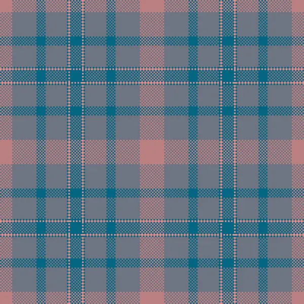 Estetik vektör arka plan tekstili, pürüzsüz kumaş tartan atın. Pastel ve cyan renk paletinde ekose desen kontrolü yapın.