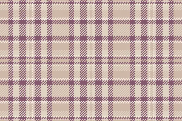 Mokasız desenli ekose, yumuşak desenli tartan. Işık ve pembe renk paletinde mutlu tekstil kumaş arkaplan vektörü.