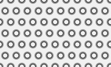 Kusursuz geometrik desen tasarımı. Soyut teknoloji geçmişi. Ağ arkaplanı, kumaş, kağıt baskı için basit vektör süslemesi.