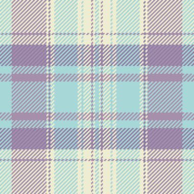 Seremoni kumaş desenleri pürüzsüz, ekoseli çek tekstili sonrası. Işık ve pastel renk paletinde gösterişli tartan arkaplan dokusu vektörü.