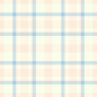 Pijama desenli arka plan dikişsiz, yatak kumaşı desenli ekose. Yatak odası eski dantel ve beyaz renk paletinde tartan tekstil vektörünü kontrol et.