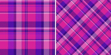 Tartan tekstil kontrollü kumaş arkaplan dokusunun ekose desenli vektörü. Çocuk renklerinde ayarlanmış. Profesyonel görünmek için en iyi pantolon..